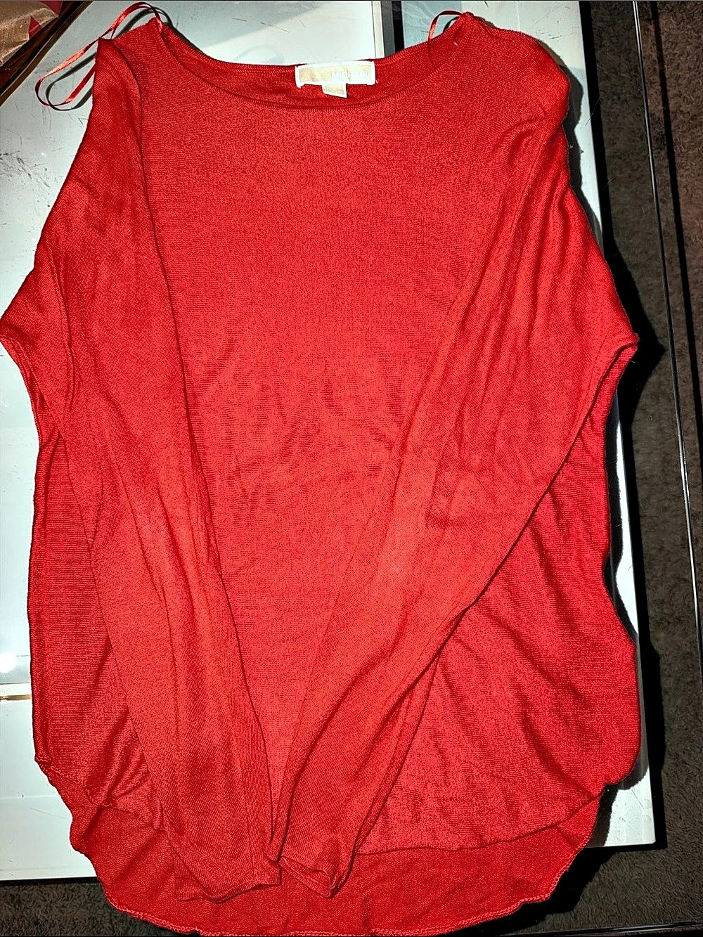Michael Kors Red Tunic Size Small